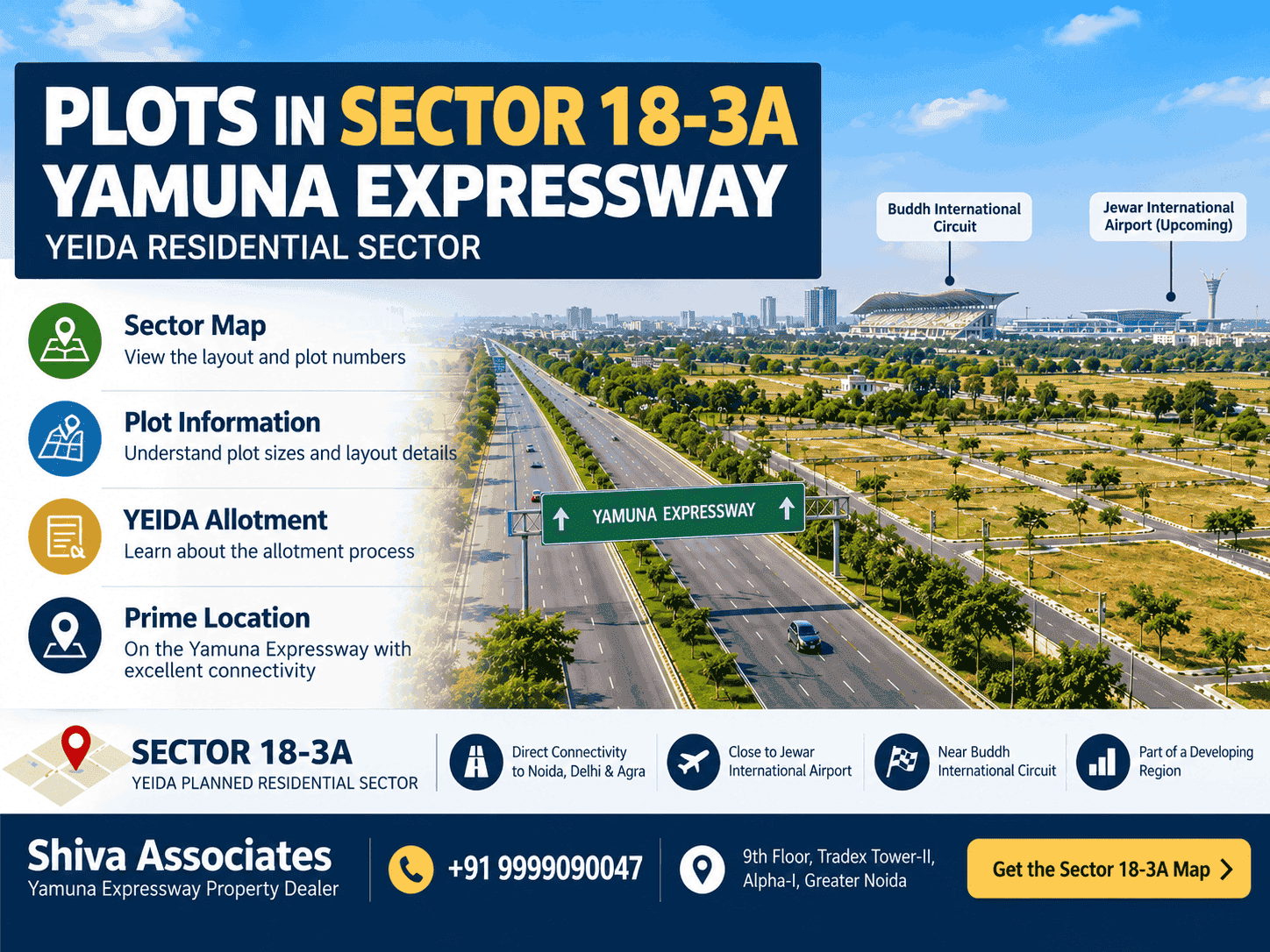 Residential Plots in Sector 18-3A, Yamuna Expressway, Greater Noida