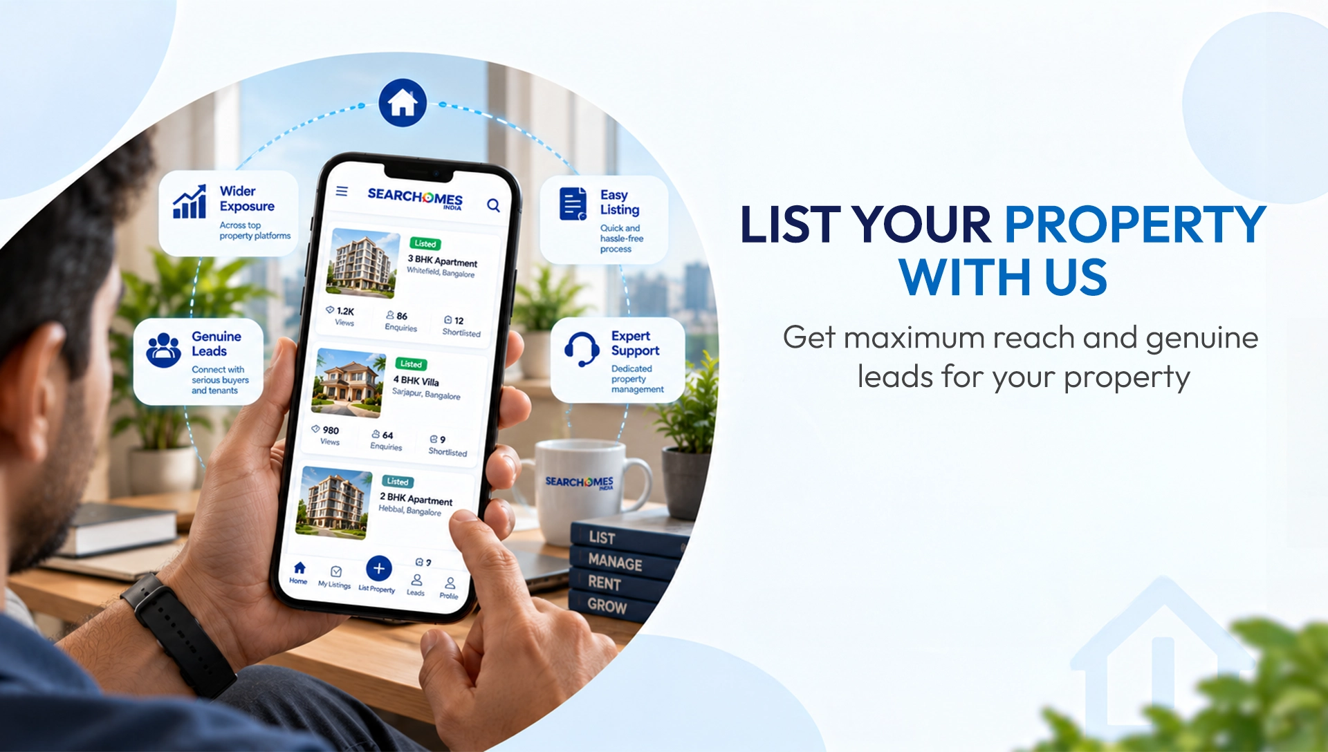 List Property With Us Banner