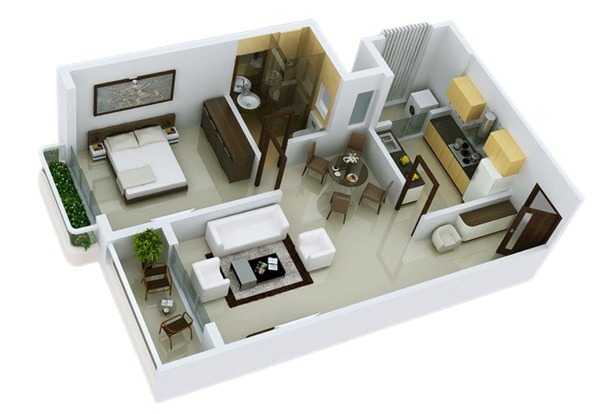 godrej park retreat 1 bhk floor plan