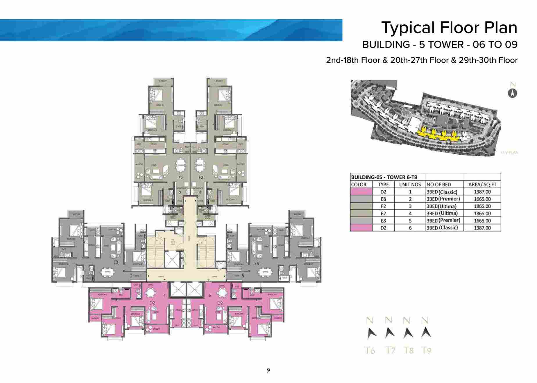 Prestige Meridian Park Floor Plan