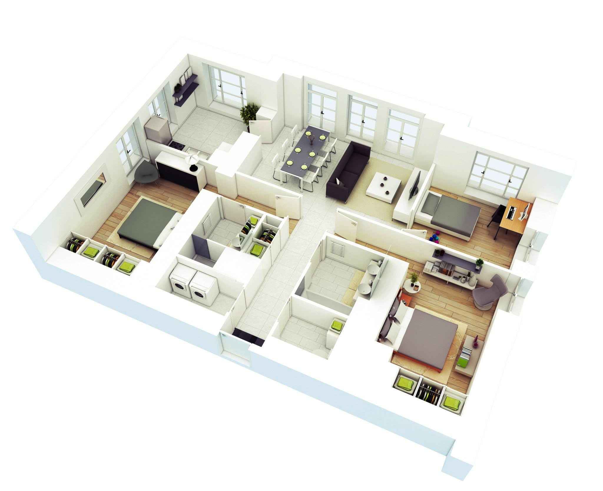 godrej park retreat 3 bhk floor plan