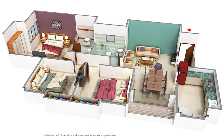 assetz lumos 3 bhk floor plan