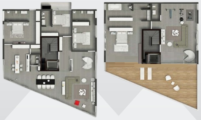 assetz stratos 4 bhk floor plan