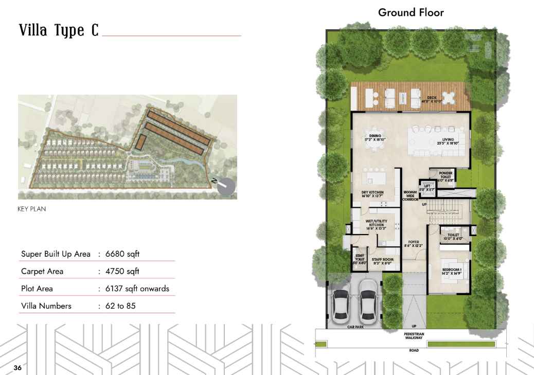 prestige sanctuary villa 4 bhk floor plan