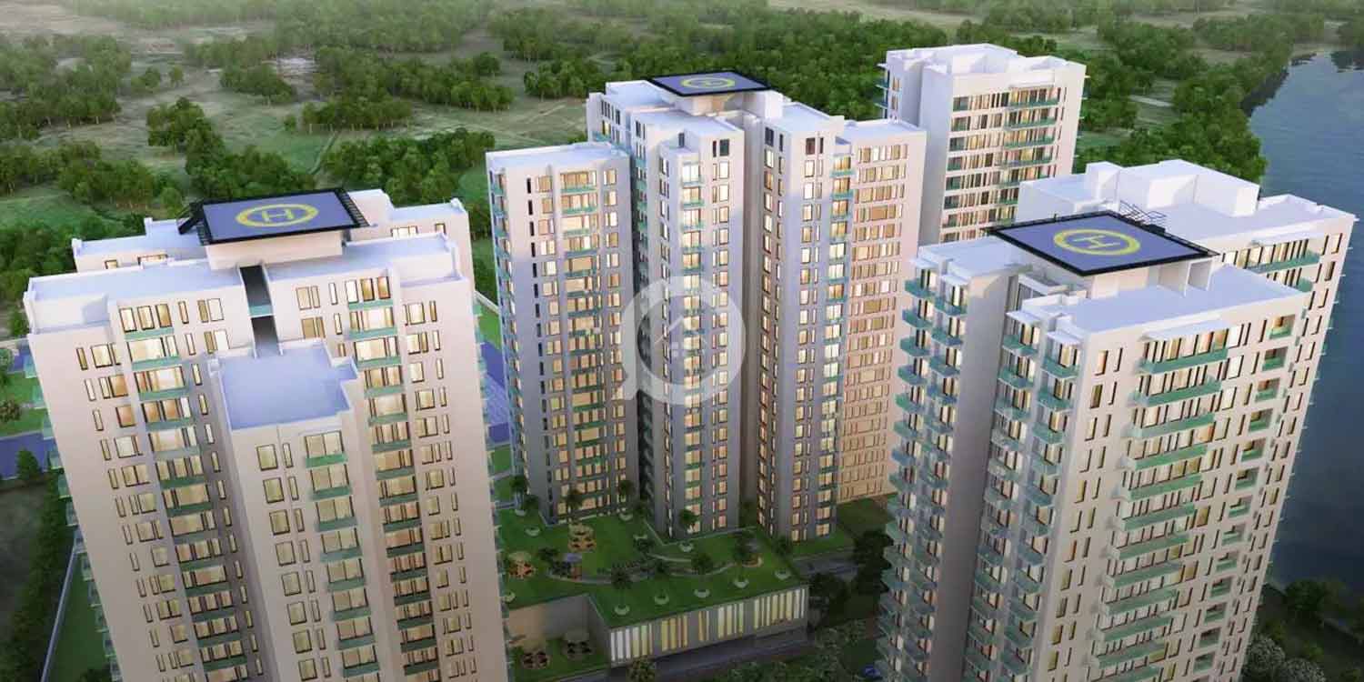 Century Ethos Apartments Aerial View