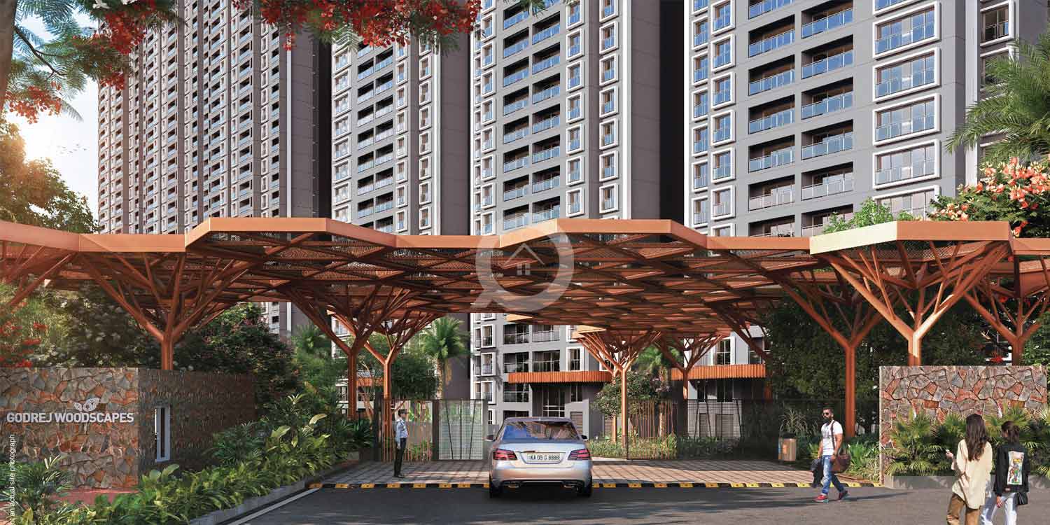 Godrej Woodscapes Apartments Entrance Gate
