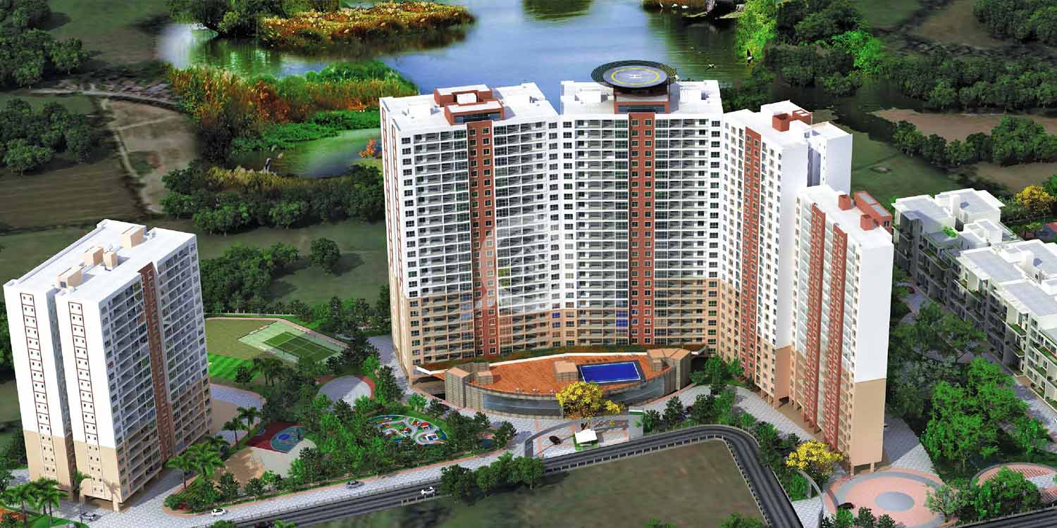 Shriram Chirping Woods Tower Sky View