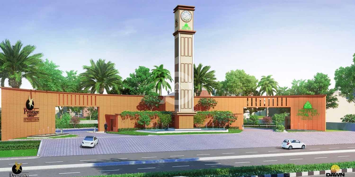Prestige Jindal City Entrance