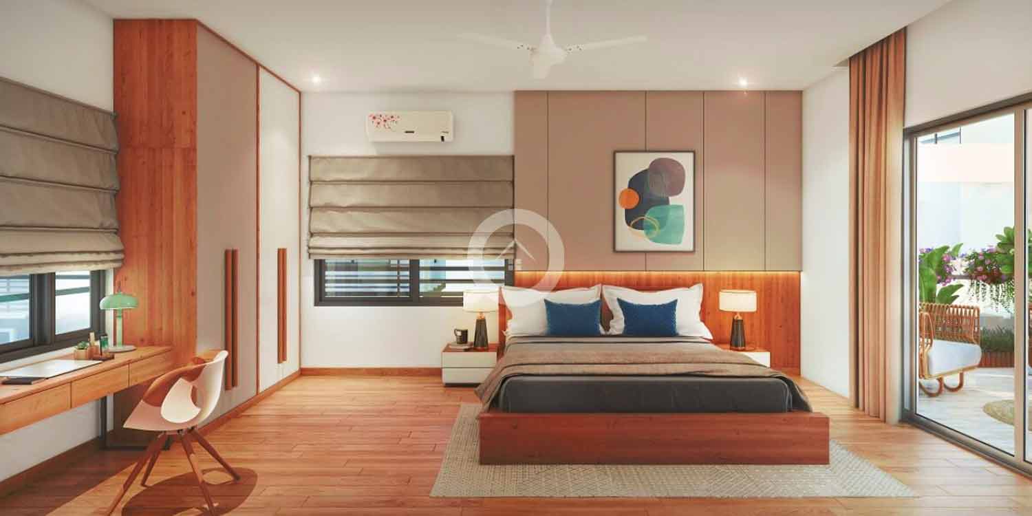 Shriram Chirping Grove Villas Bedroom