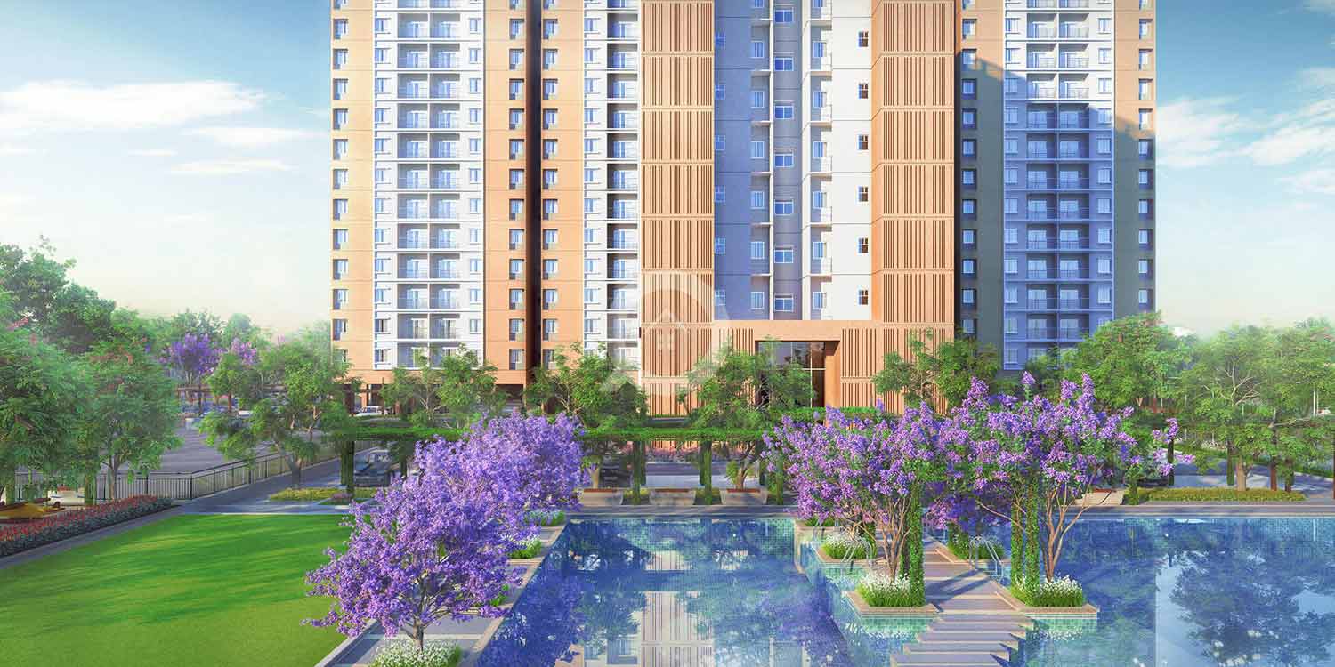 Brigade Orchards Apartment open spaces