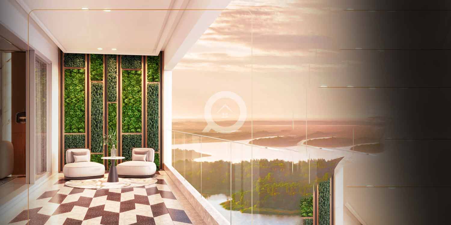Lodha Azur Apartments Balcony View