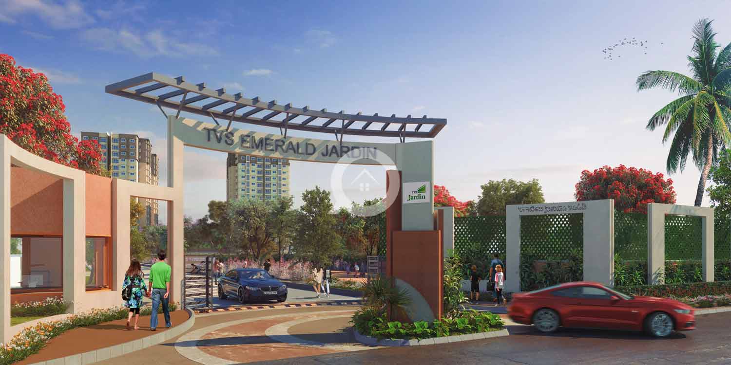 TVS Emerald Jardin Entrance Gate
