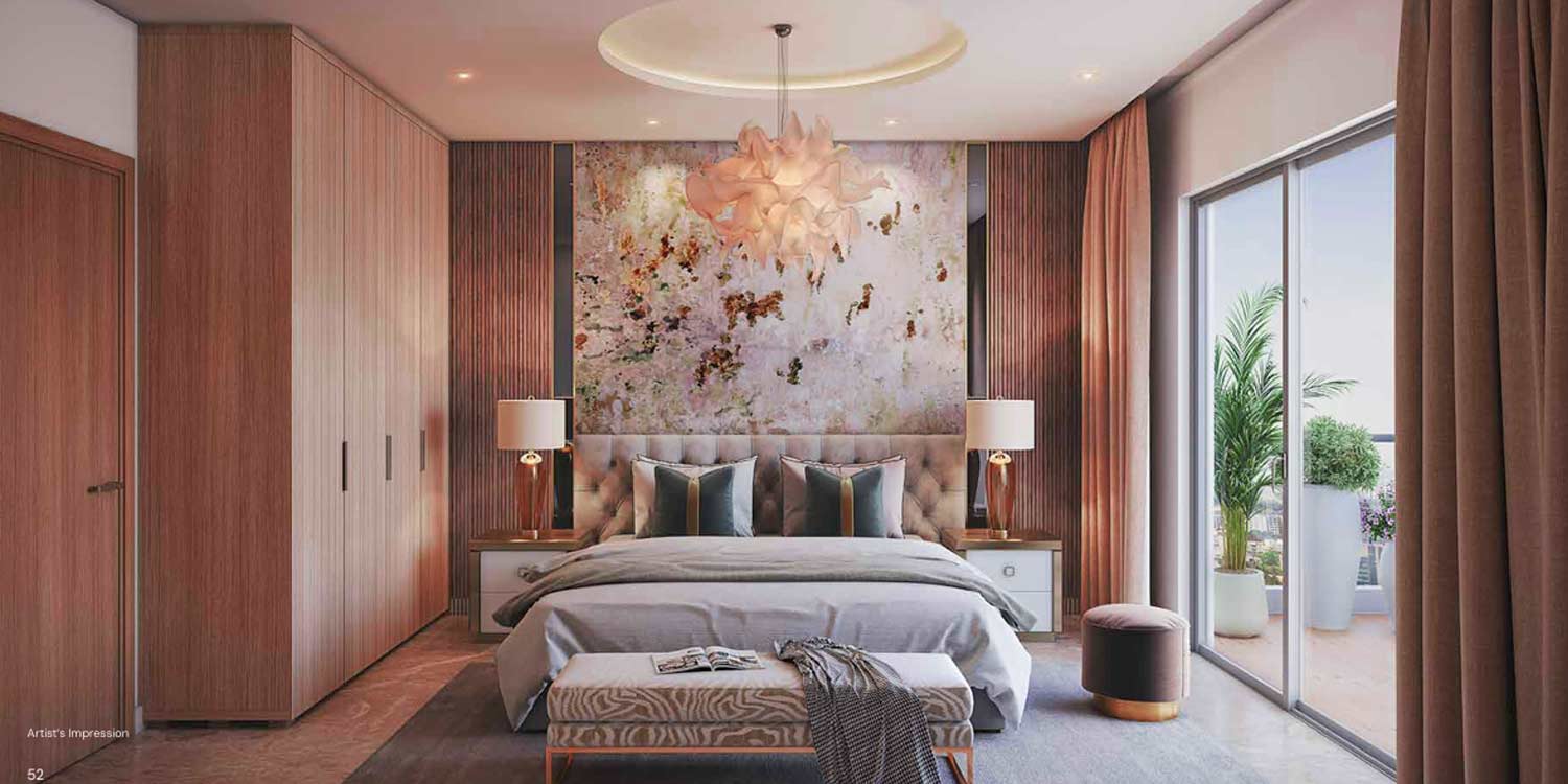 Prestige Somerville Apartments with bedroom interior