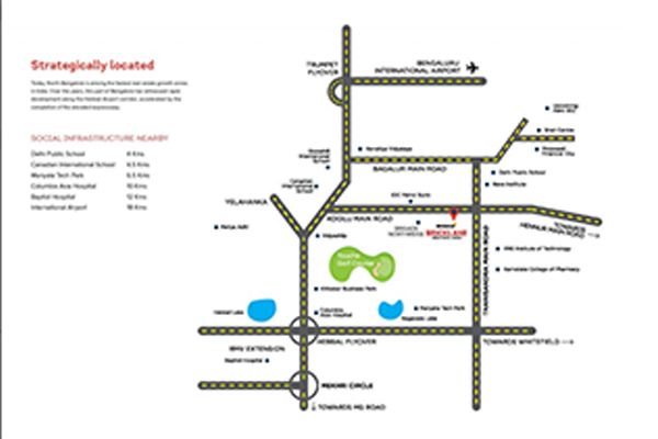 Brigade Bricklane Location Map