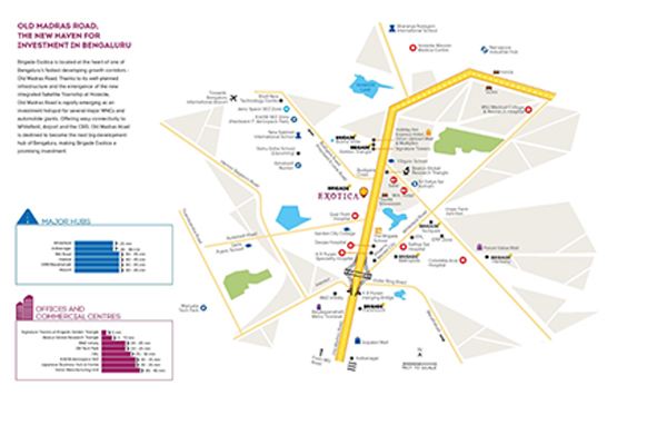 Brigade Exotica Location Map