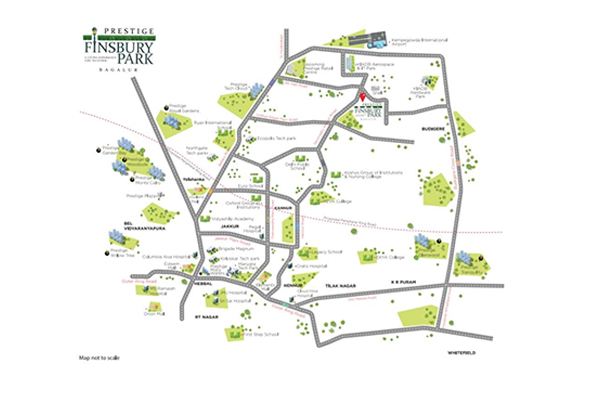 Prestige Finsbury Park Location Map