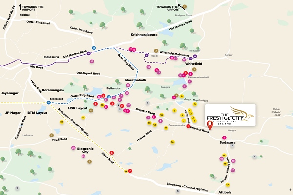 Prestige Aston Park Location Map