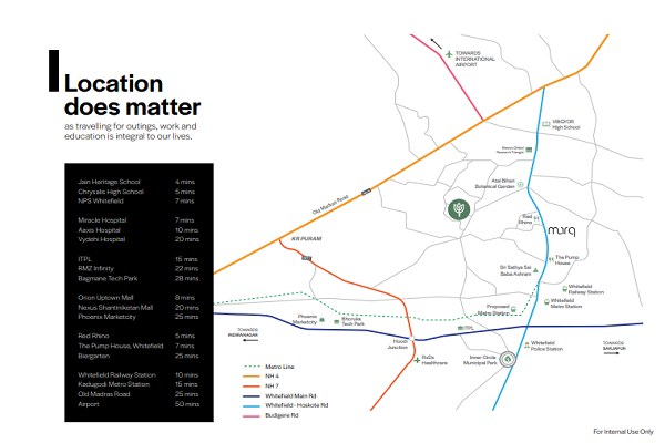 Assetz Bloom & dell location map