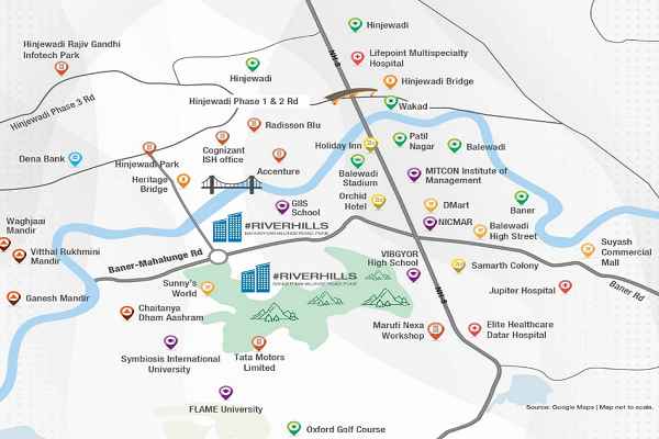 Godrej Green Vistas Location Map