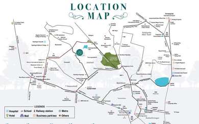 Shriram Garden Of Joy Location Map