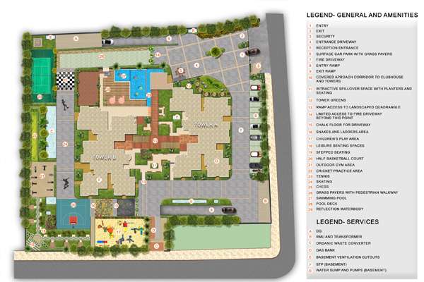 Salarpuria Sattva Signet Master Plan