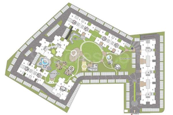 Goyal Orchid Piccadilly Master Plan