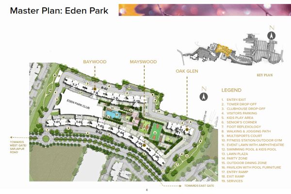 Prestige Eden Park Master Plan