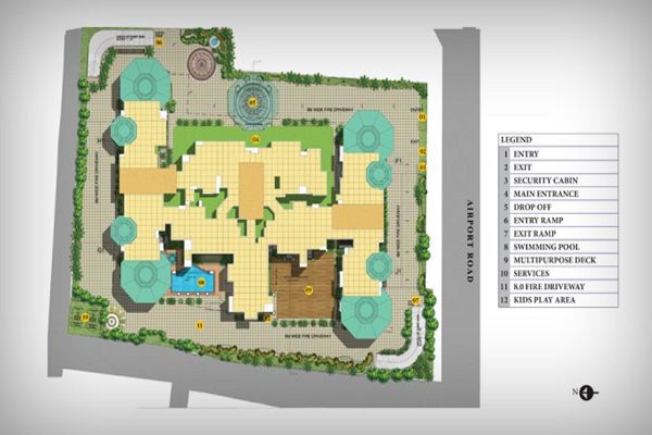 Prestige Leela Residences Master Plan