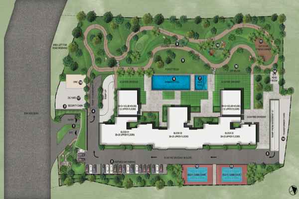 Sobha Forest Edge Master plan