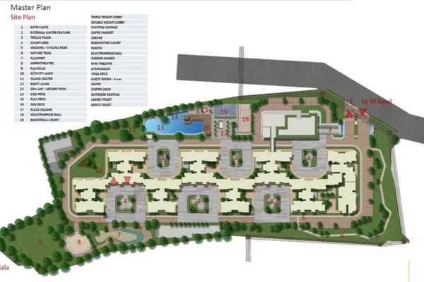 Sobha Lake Gardens Master Plan