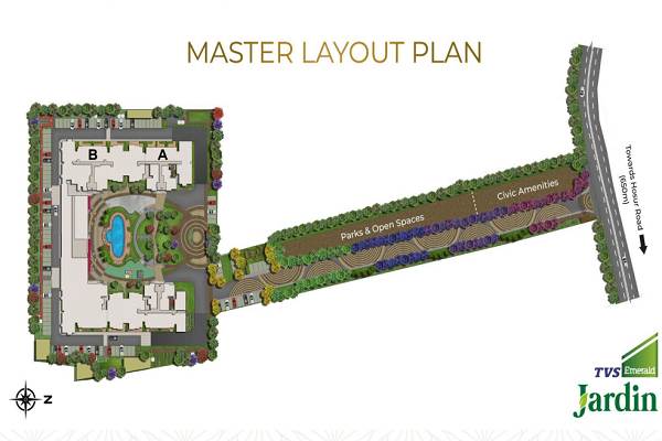 TVS emerald jardin master plan