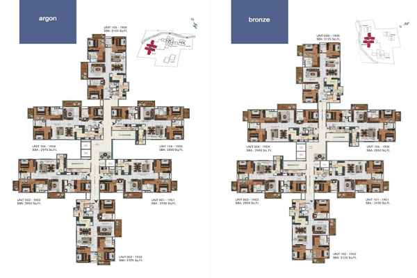 Century Ethos Typical Plan