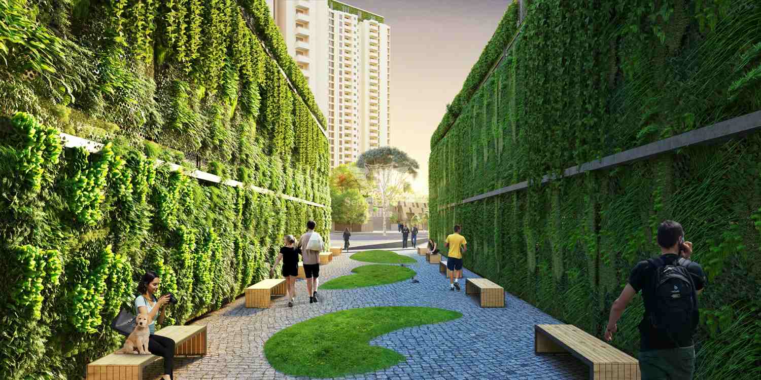 assetz marq project with greenery
